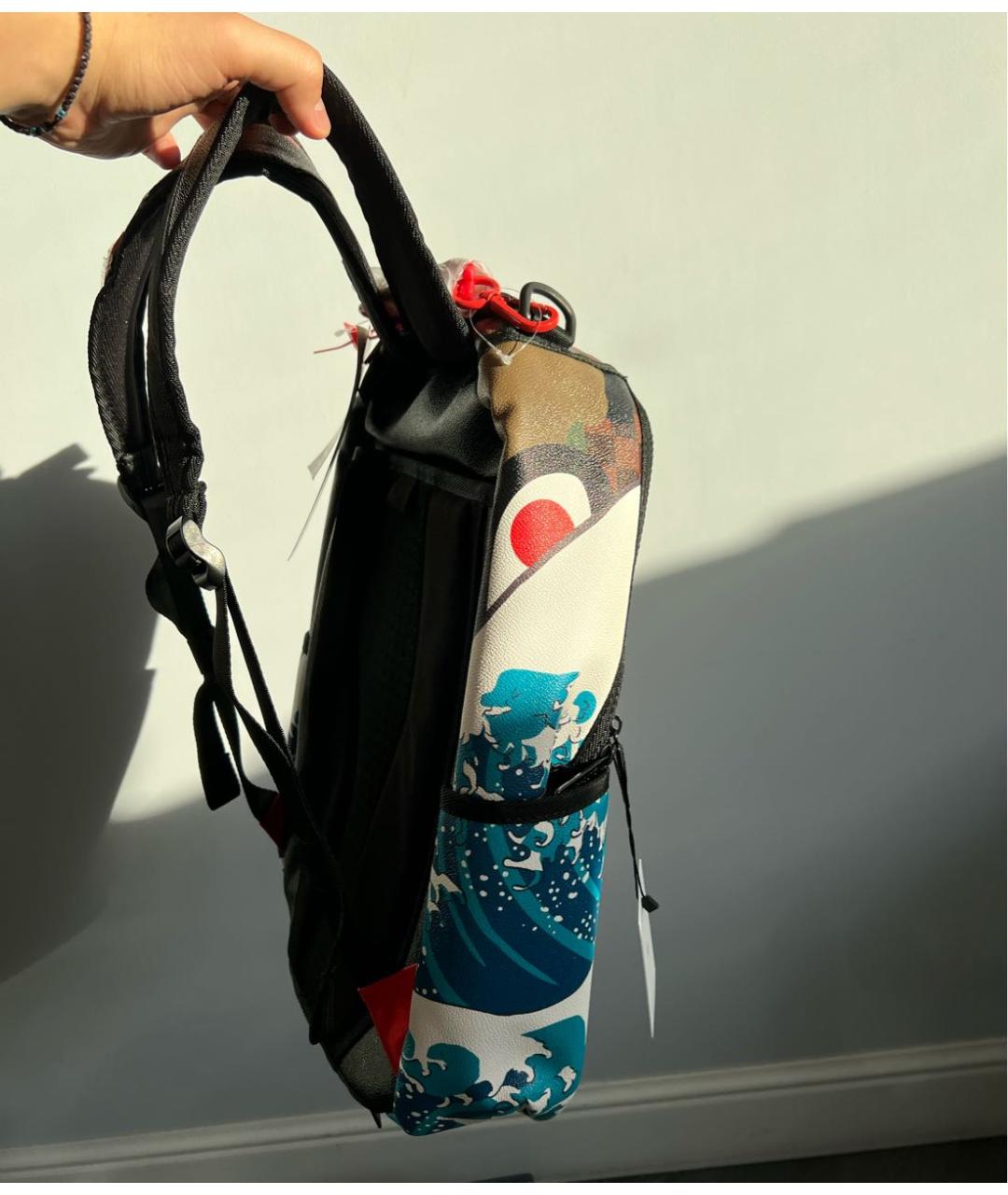 SPRAYGROUND Коричневый рюкзак из искусственной кожи, фото 2