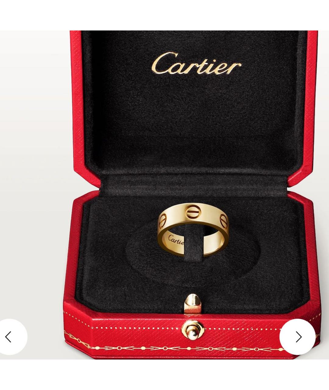 CARTIER Золотое кольцо из желтого золота, фото 2