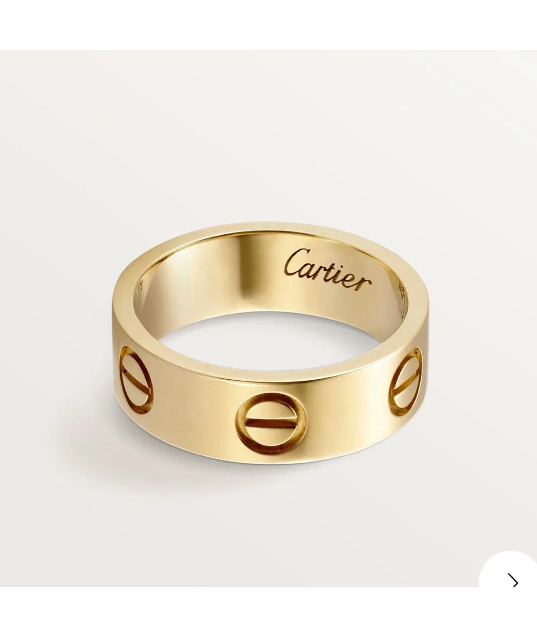 CARTIER Золотое кольцо из желтого золота, фото 4