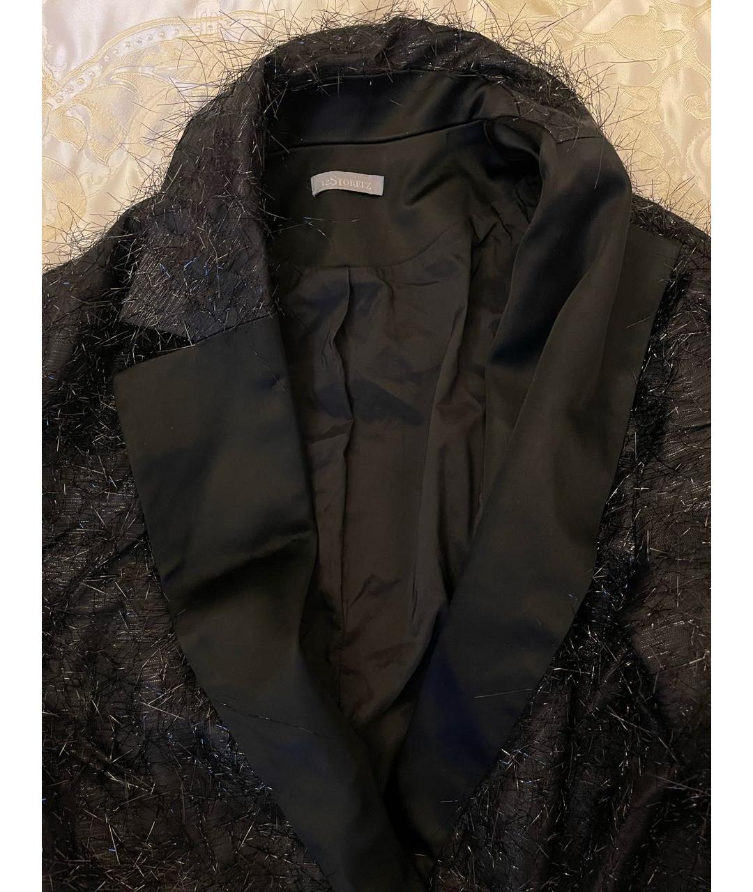 12 STOREEZ Черное полиэстеровое вечернее платье, фото 2
