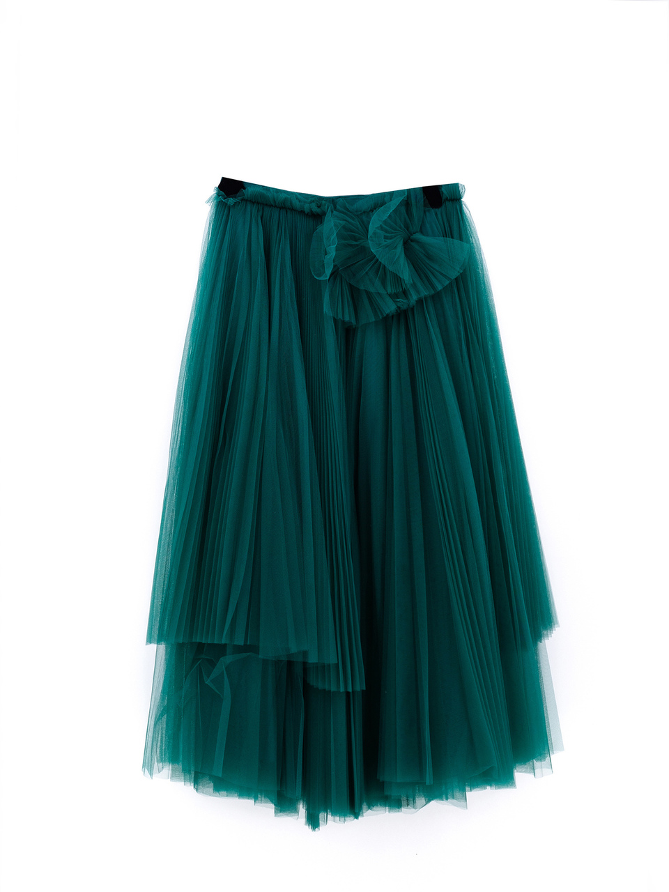 ROCHAS Зеленая юбка миди, фото 1