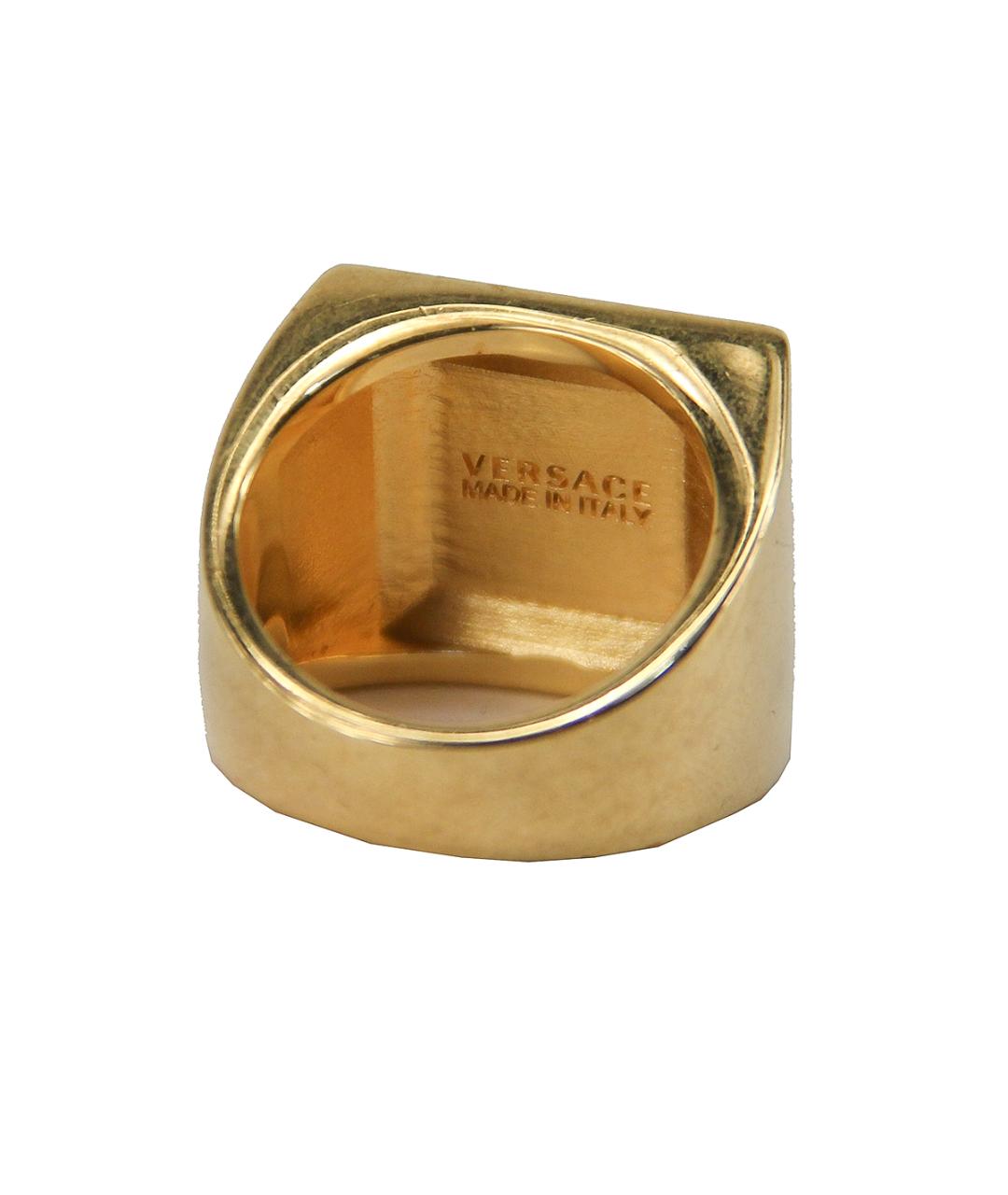 VERSACE Золотое металлическое кольцо, фото 4