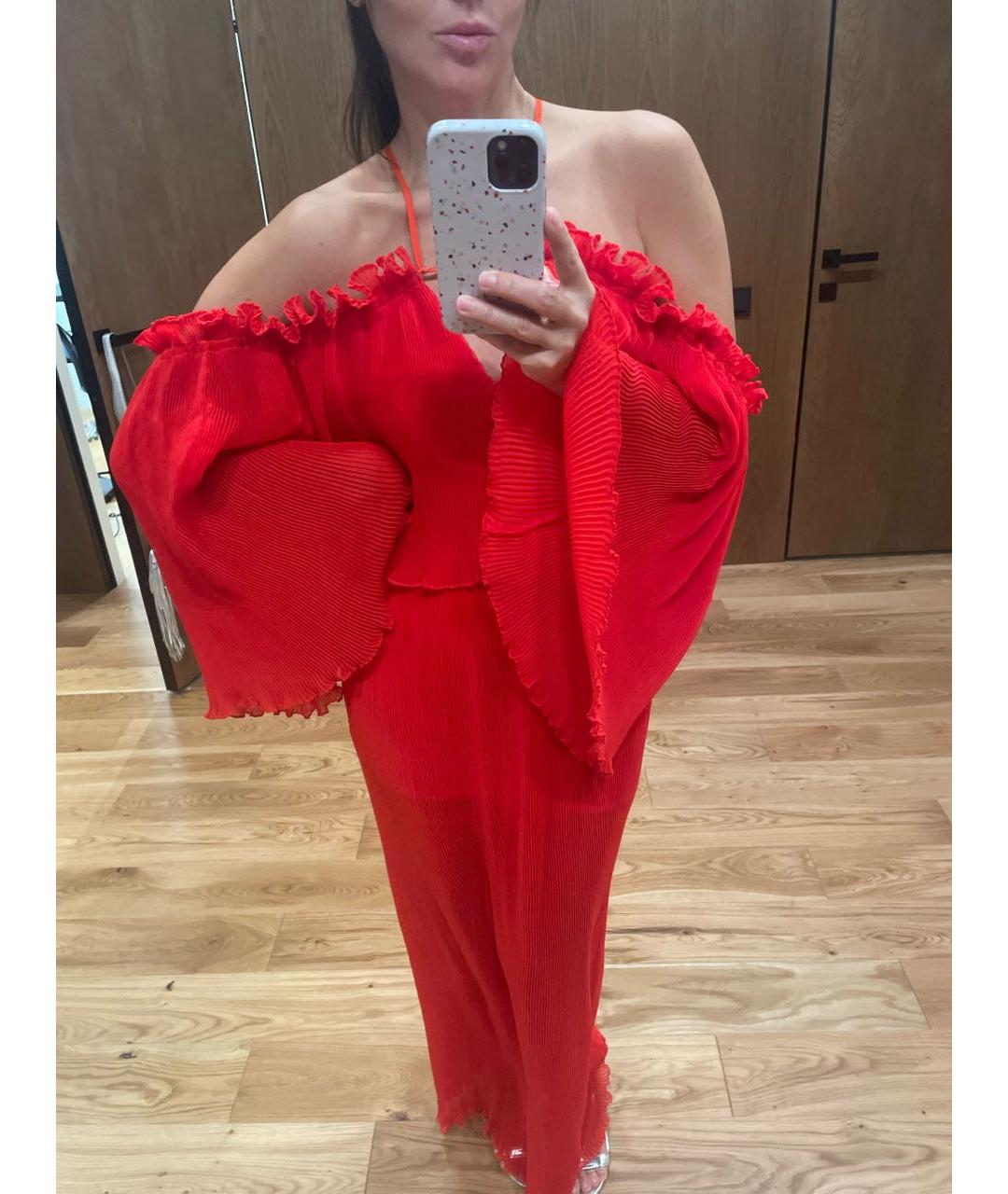 ALICE MCCALL Красное полиамидовое вечернее платье, фото 7