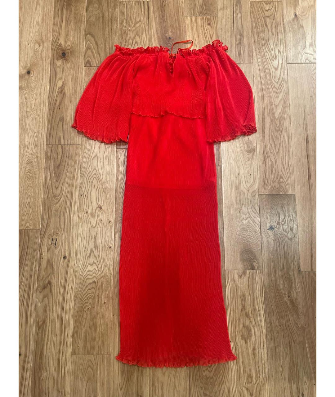 ALICE MCCALL Красное полиамидовое вечернее платье, фото 9
