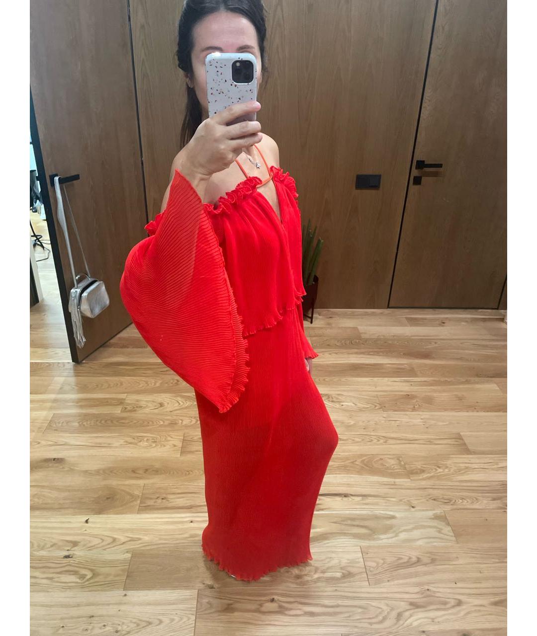 ALICE MCCALL Красное полиамидовое вечернее платье, фото 6
