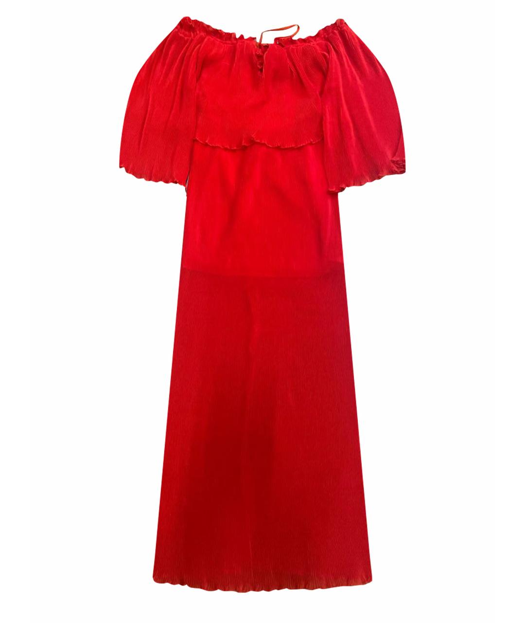 ALICE MCCALL Красное полиамидовое вечернее платье, фото 1