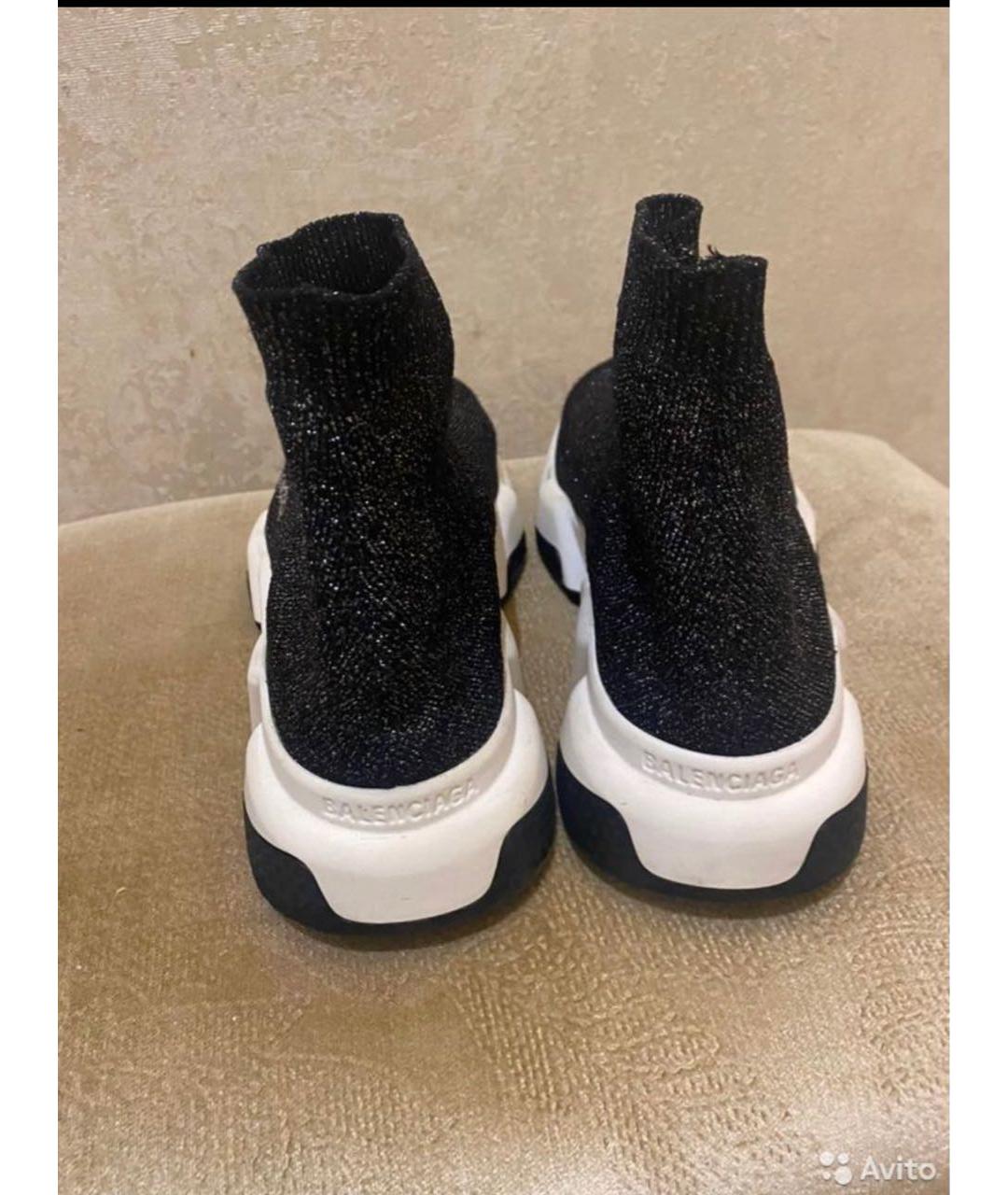 BALENCIAGA Серые текстильные кроссовки, фото 2