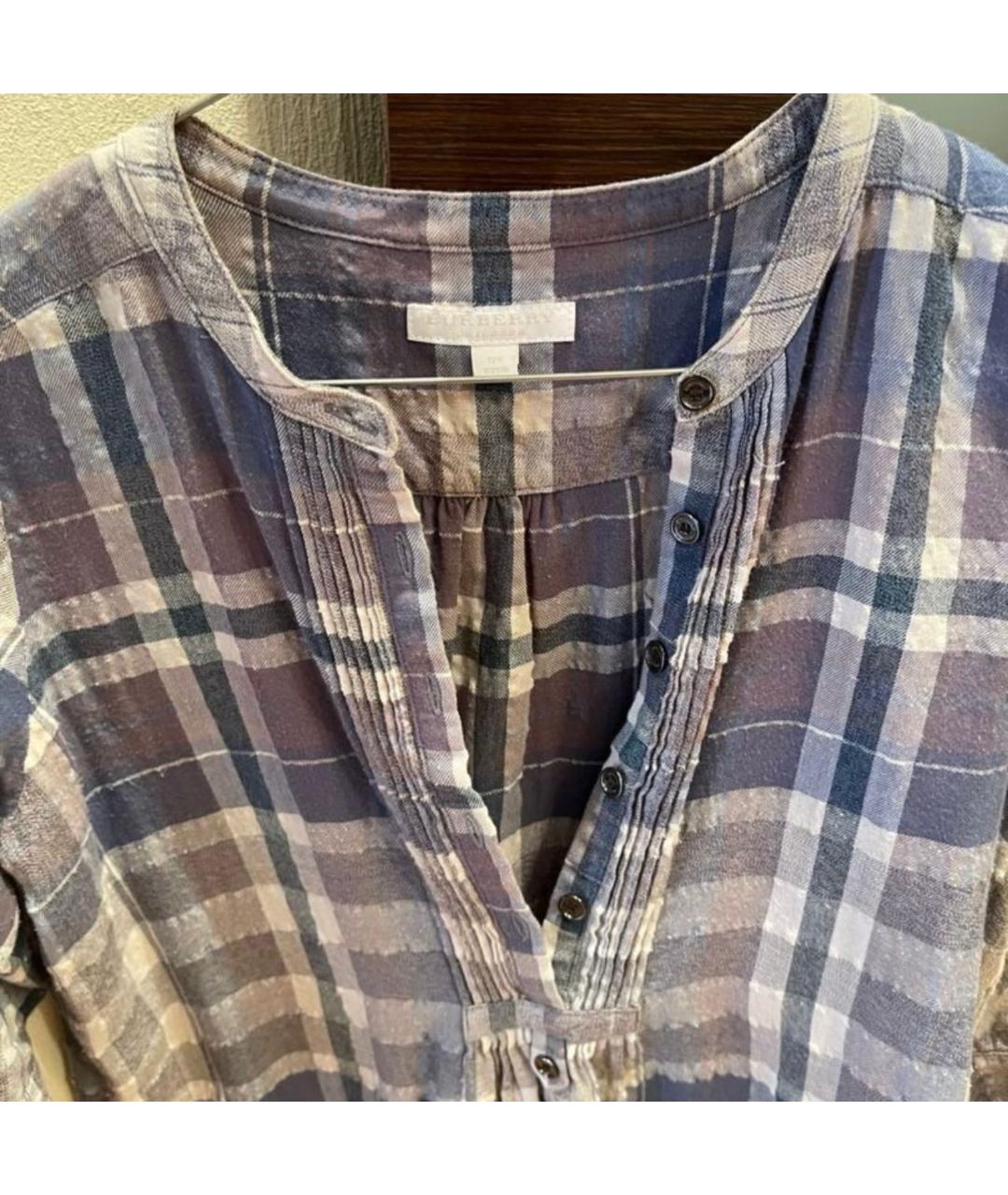 BURBERRY Мульти рубашка/блузка, фото 2