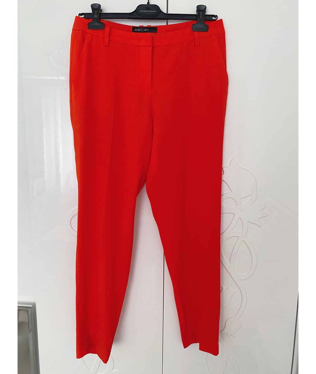 MARC CAIN Оранжевое прямые брюки, фото 5
