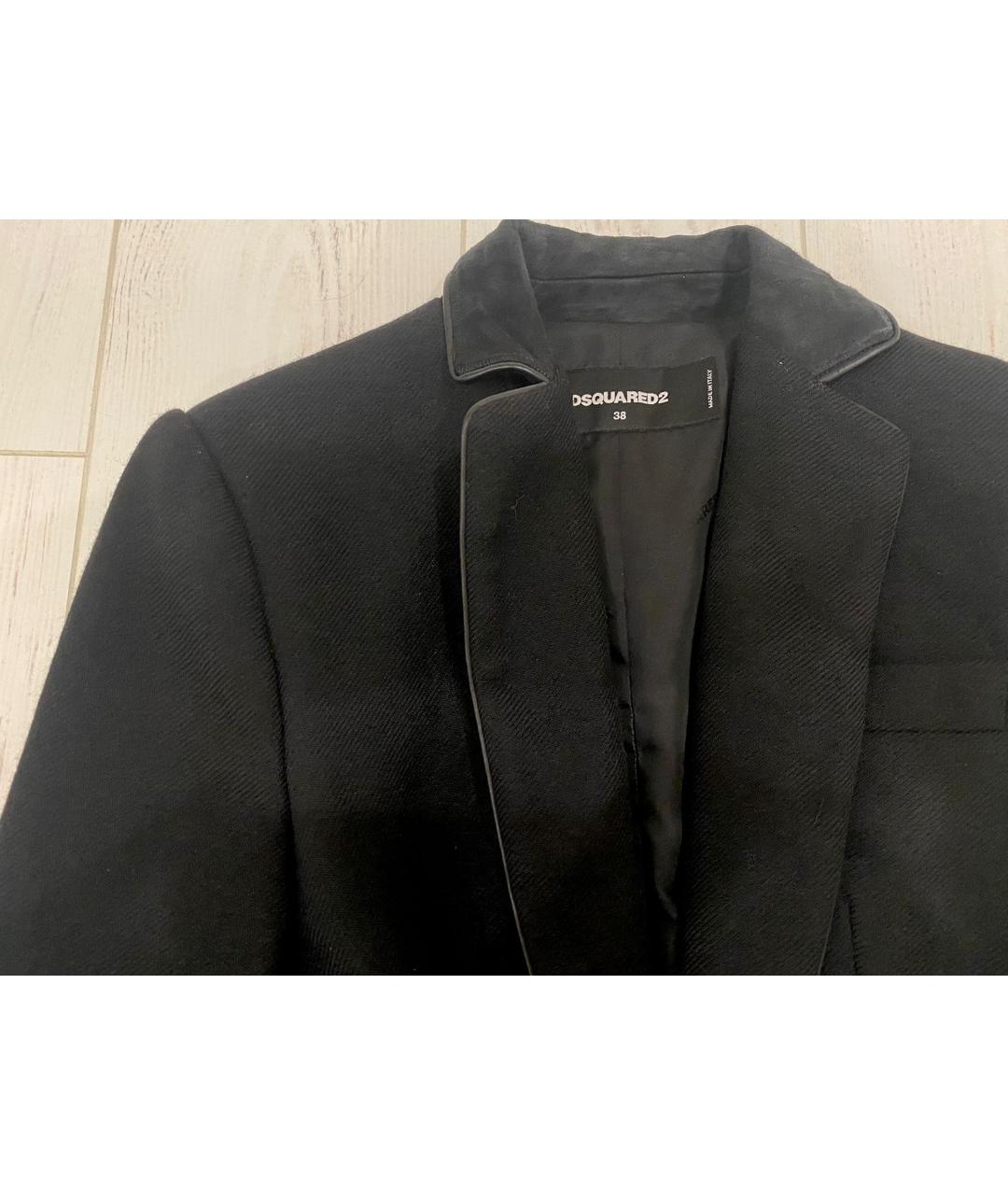 DSQUARED2 Черный жакет/пиджак, фото 4