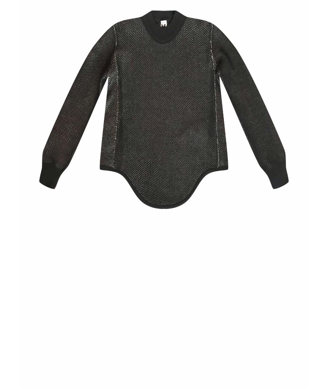 MISSONI Черный полиэстеровый джемпер / свитер, фото 1