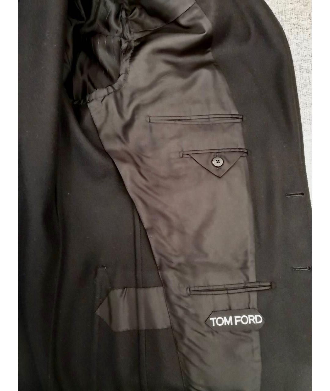 TOM FORD Черный шерстяной пиджак, фото 6