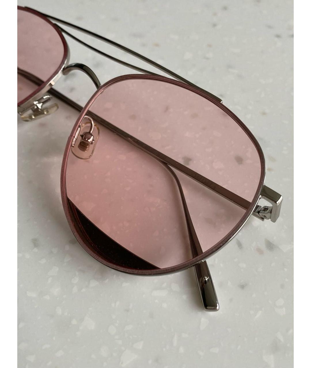 GENTLE MONSTER Розовые металлические солнцезащитные очки, фото 6