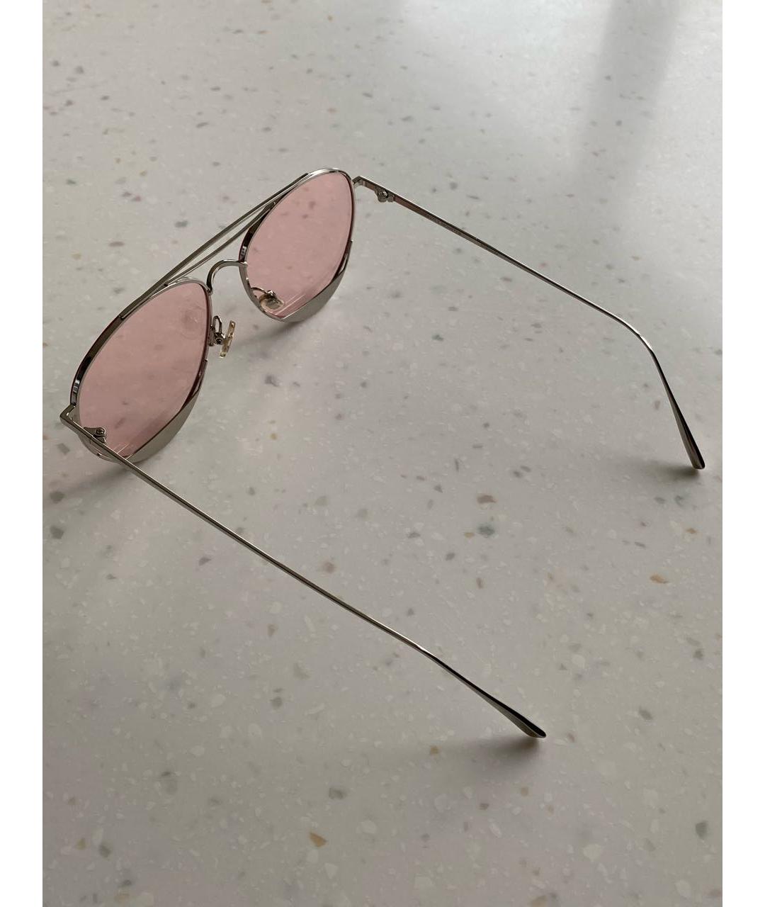 GENTLE MONSTER Розовые металлические солнцезащитные очки, фото 8