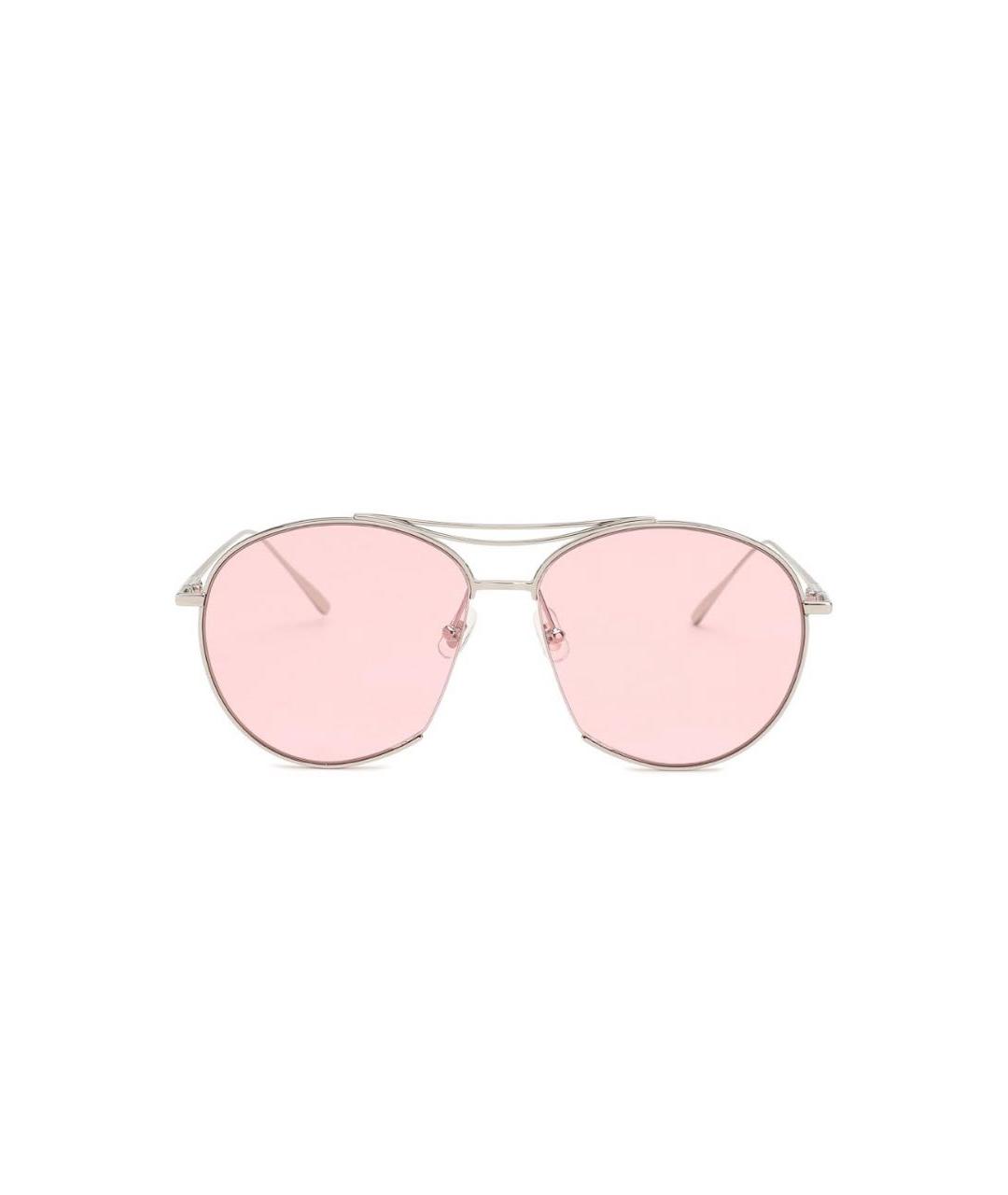 GENTLE MONSTER Розовые металлические солнцезащитные очки, фото 1