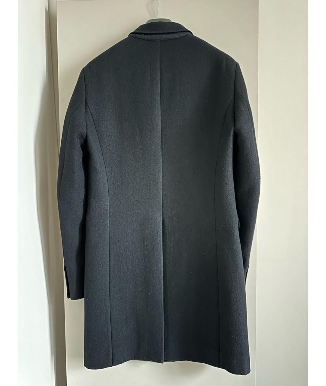 DSQUARED2 Черное шерстяное пальто, фото 5