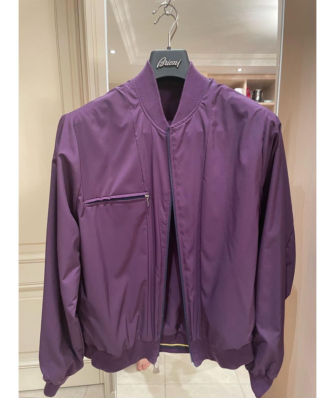 FERU Фиолетовая полиэстеровая куртка, фото 3