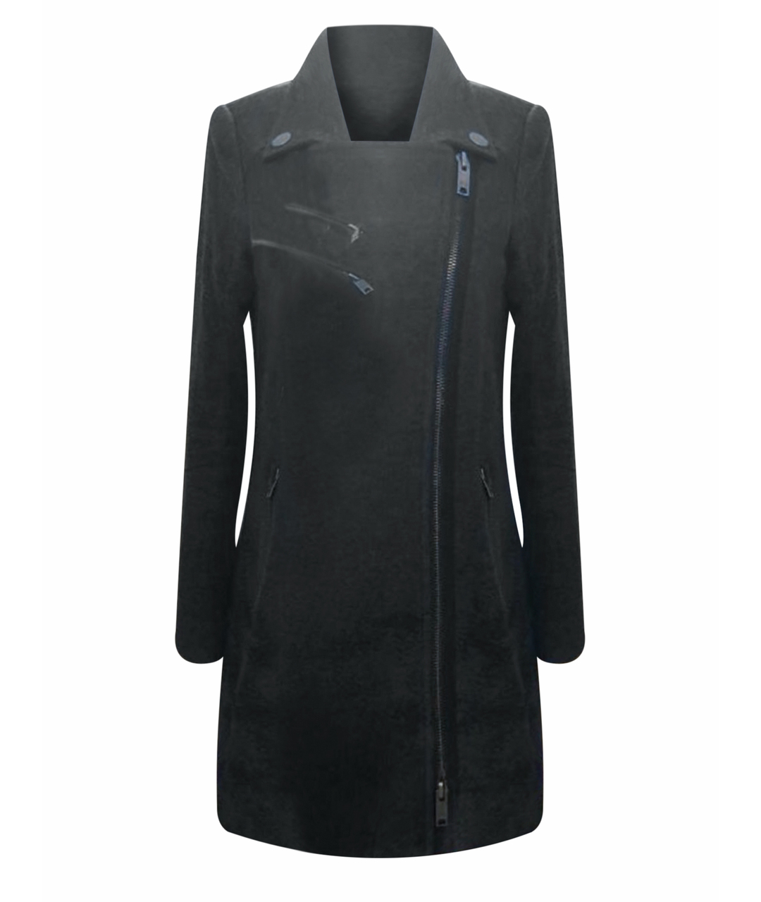 DKNY Антрацитовое пальто, фото 1