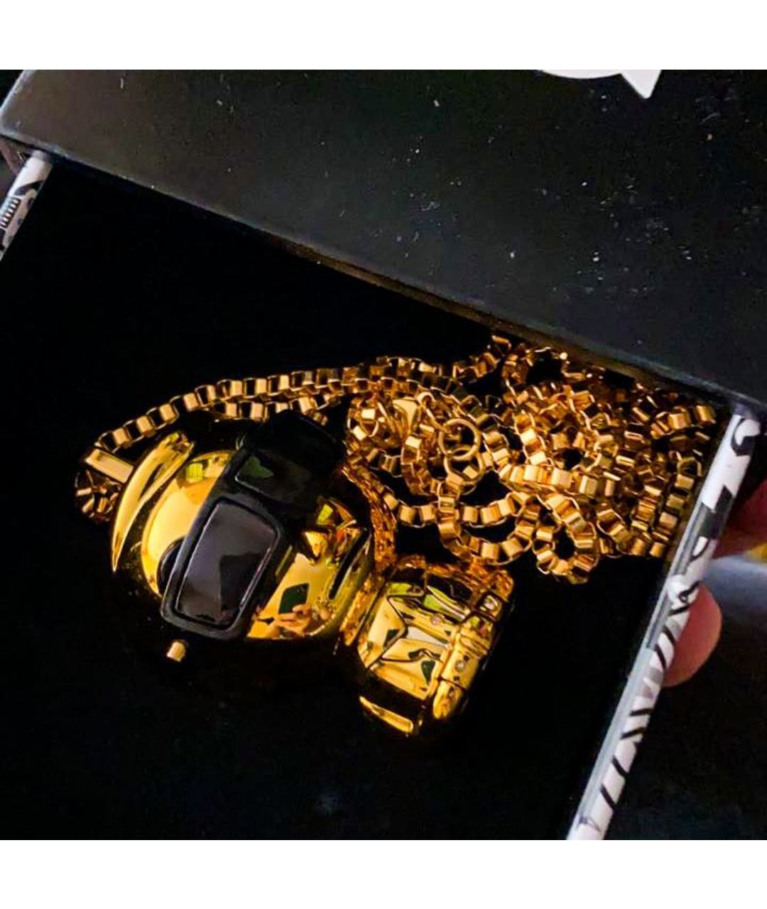 KARL LAGERFELD Золотые стальные часы, фото 7