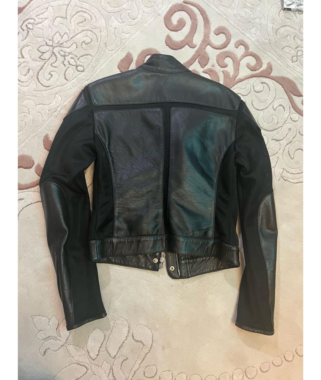 BELSTAFF Черная кожаная куртка, фото 2