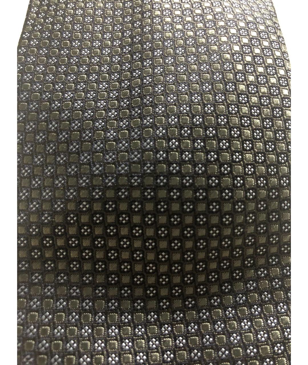 CORNELIANI Антрацитовый шелковый галстук, фото 4