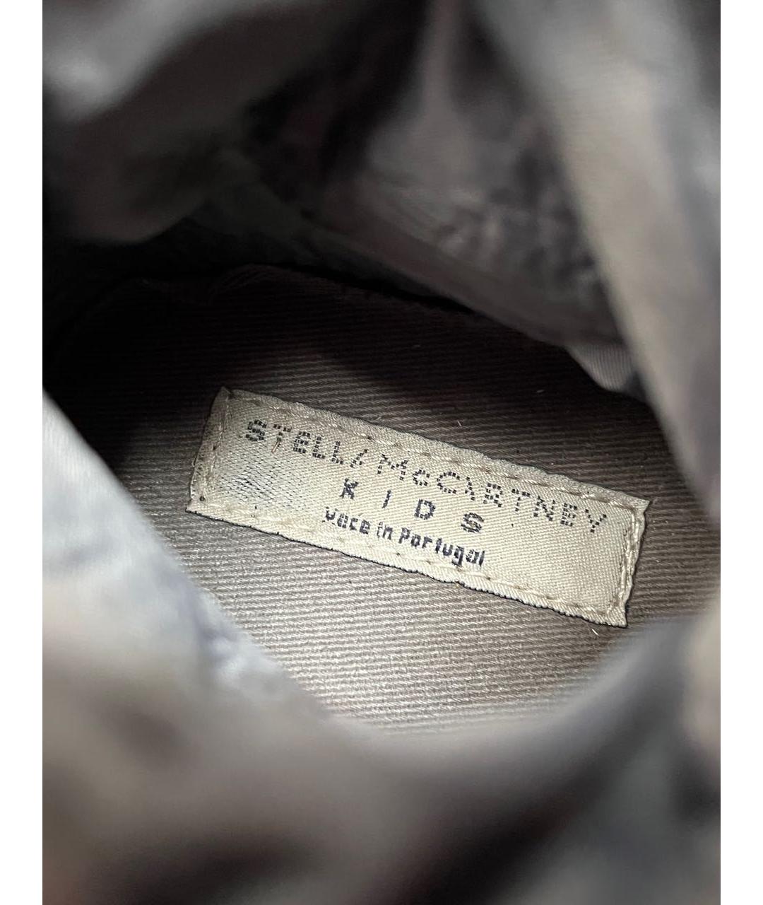 STELLA MCCARTNEY Черные текстильные сапоги, фото 2