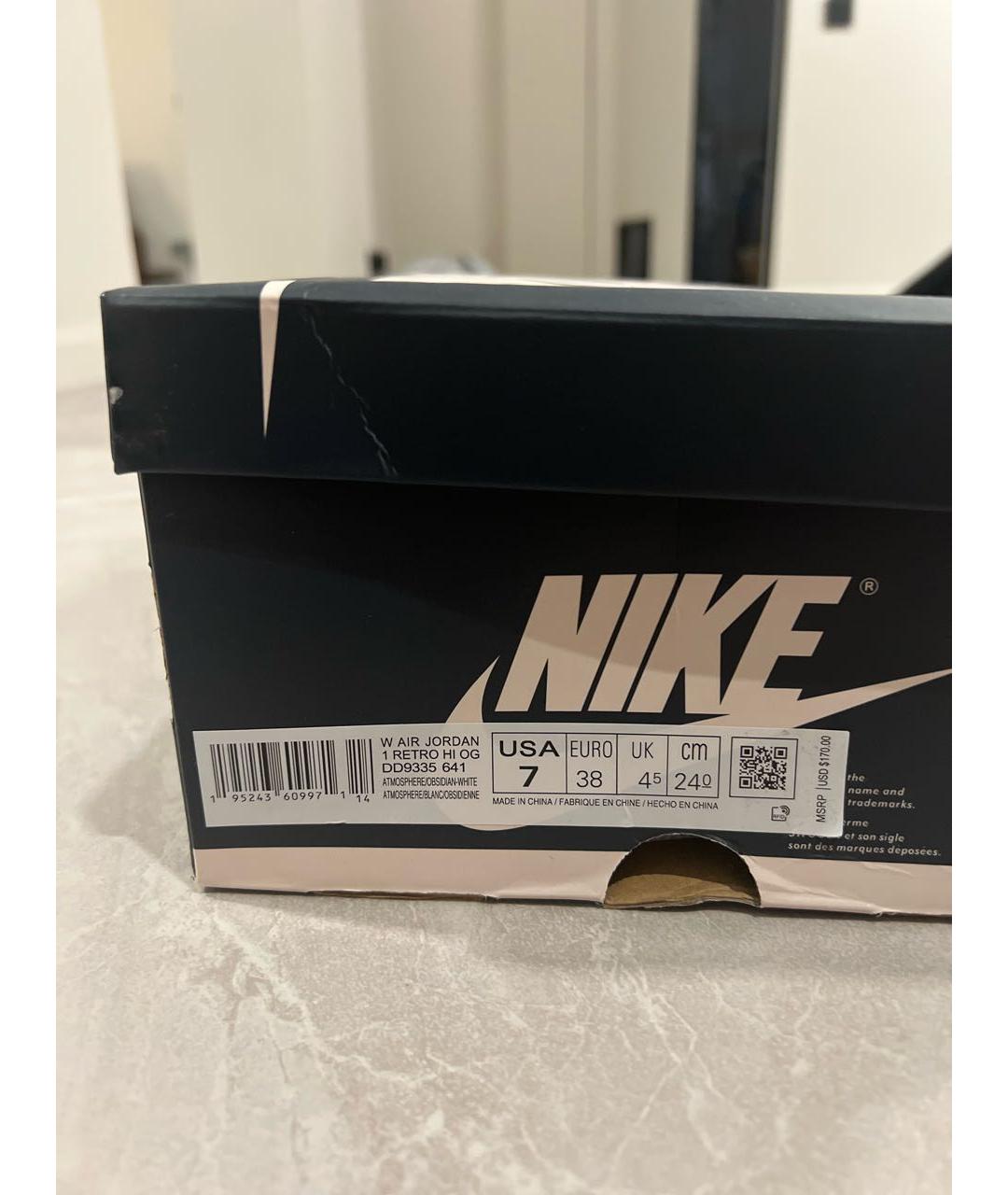 NIKE Розовые кроссовки, фото 7