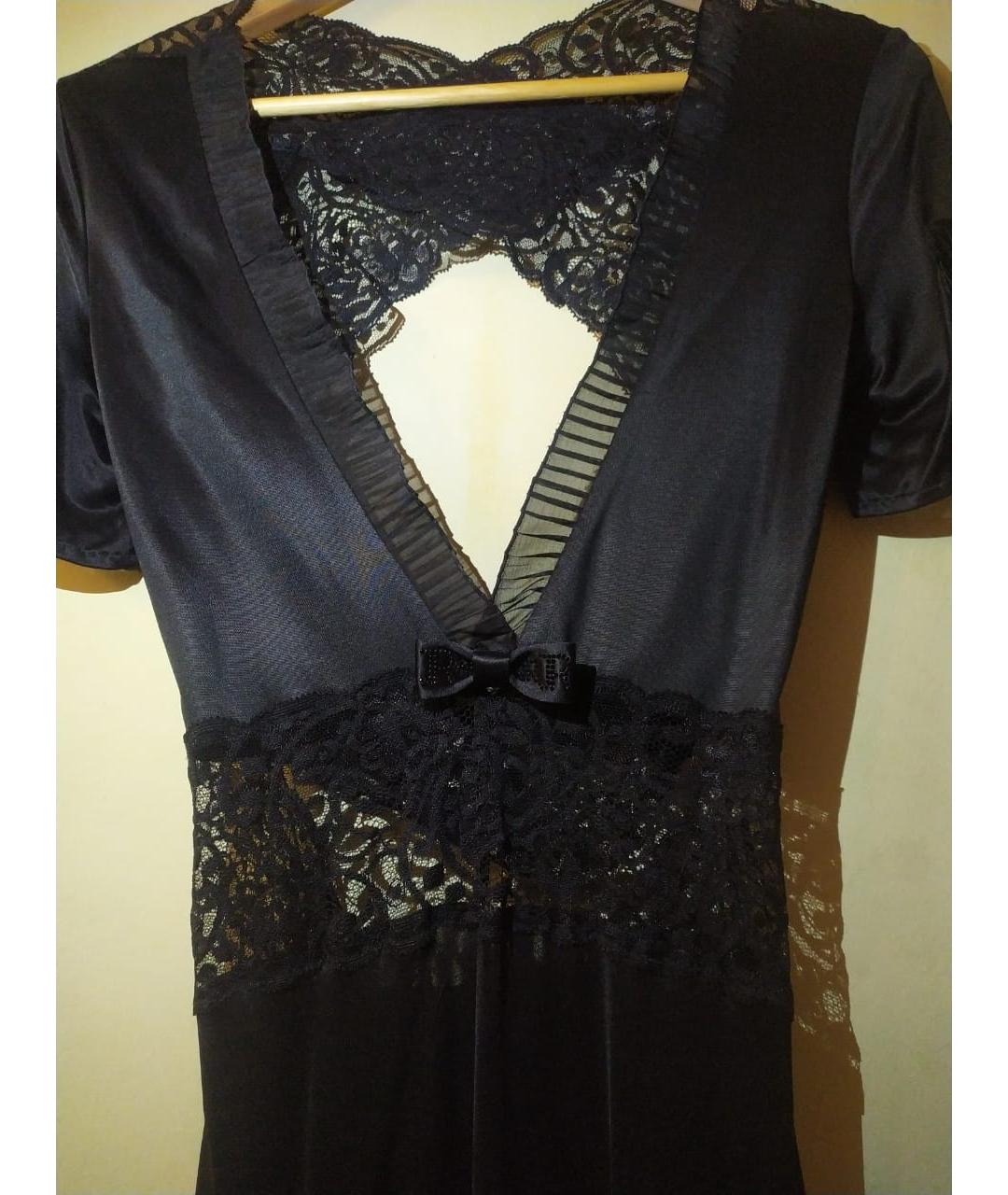 JOHN RICHMOND Черное вискозное вечернее платье, фото 4