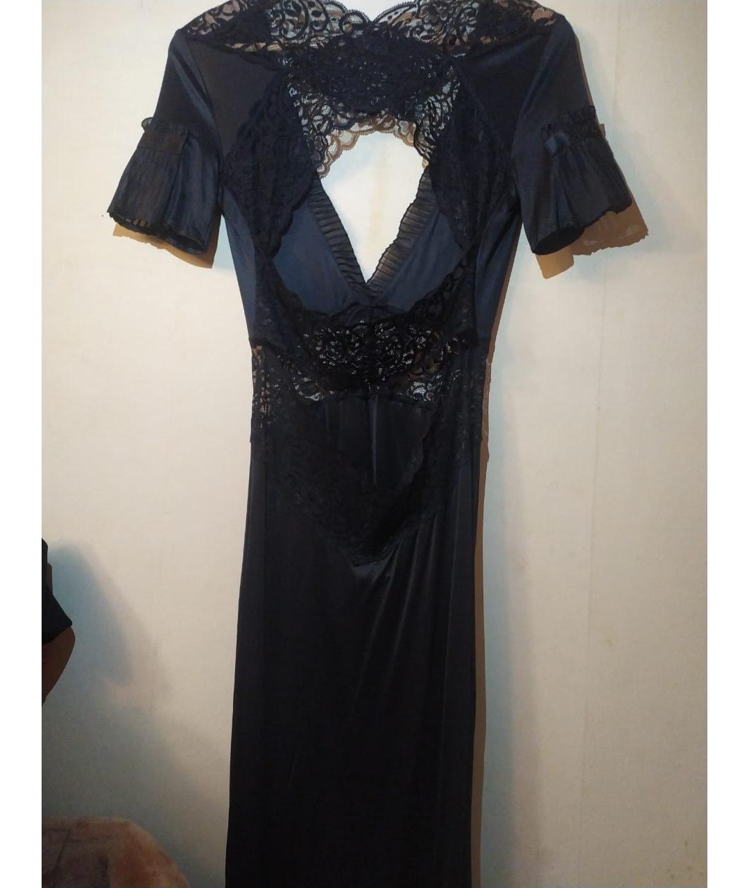 JOHN RICHMOND Черное вискозное вечернее платье, фото 2