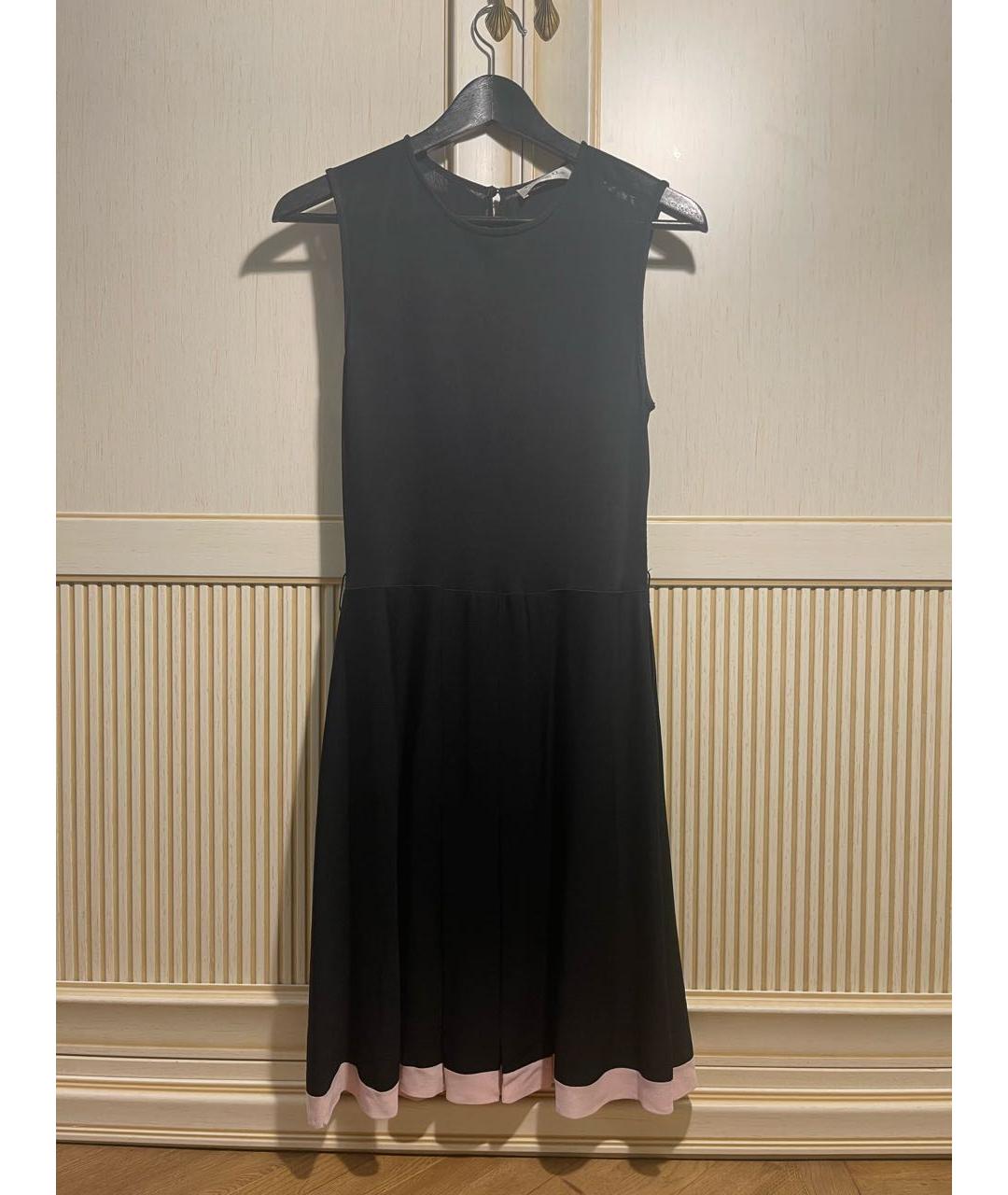 CHRISTIAN DIOR PRE-OWNED Черное вискозное повседневное платье, фото 2