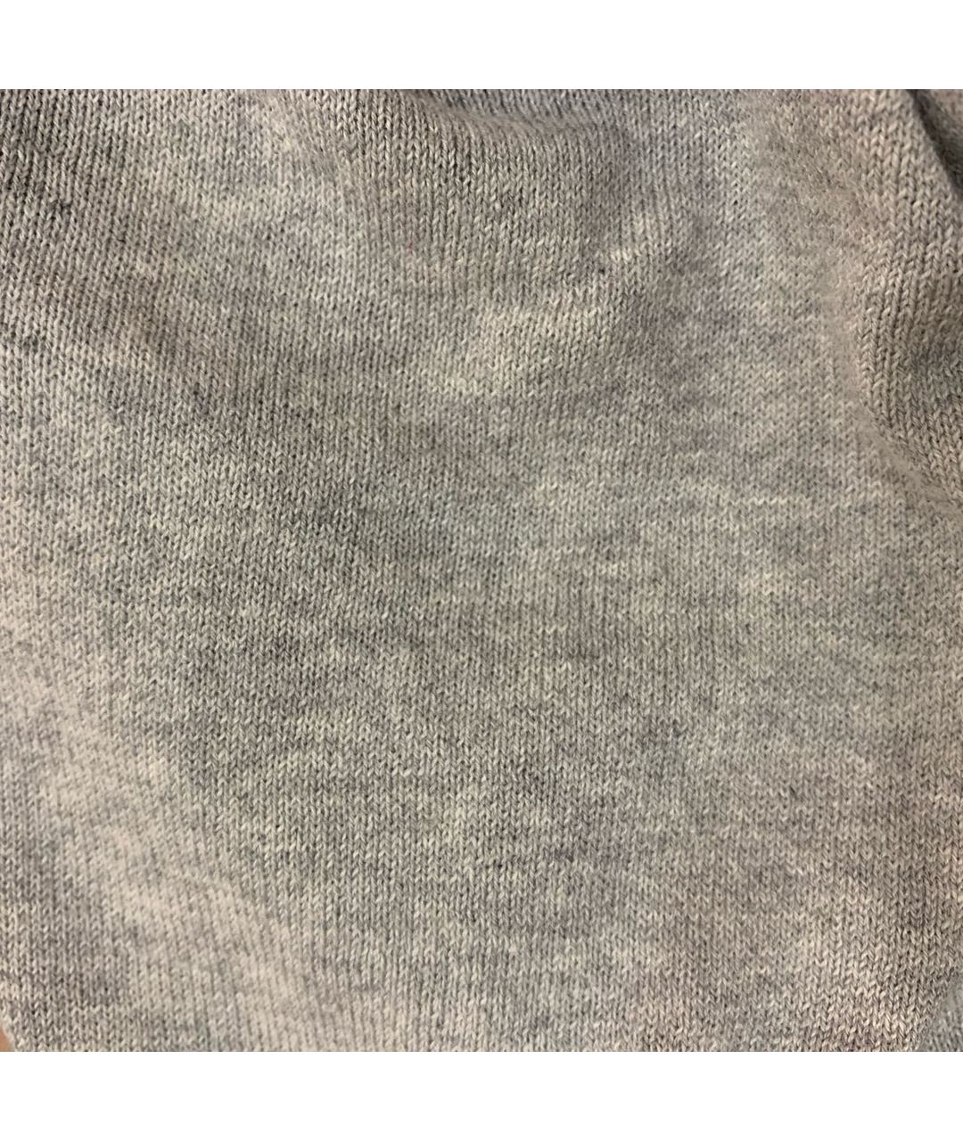 DIESEL Серый хлопковый джемпер / свитер, фото 4