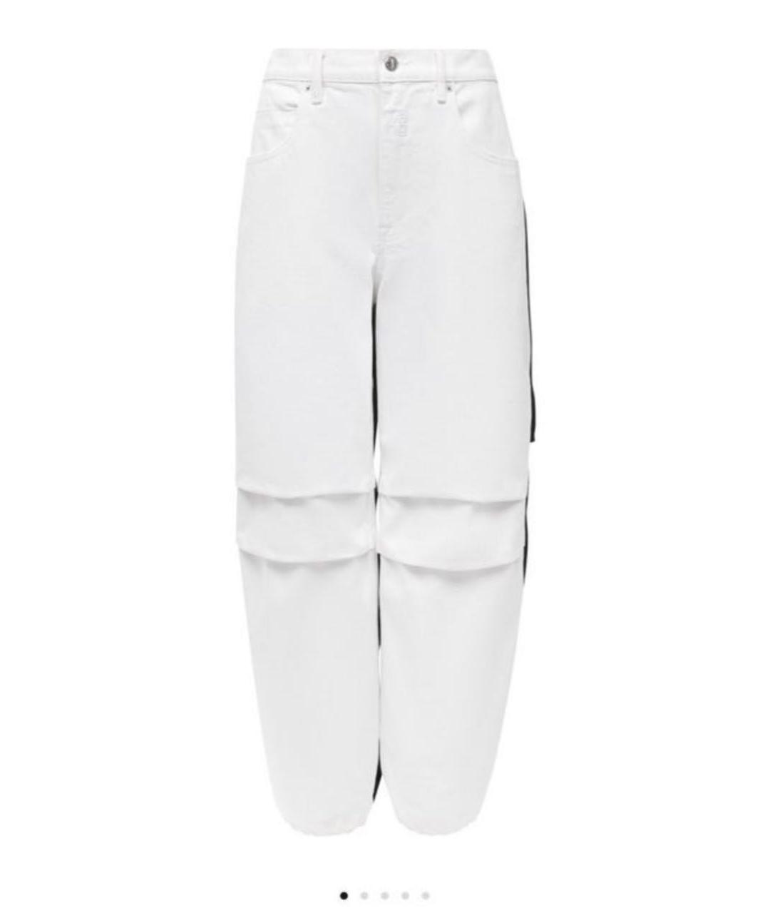 ALEXANDER WANG Белые прямые джинсы, фото 4
