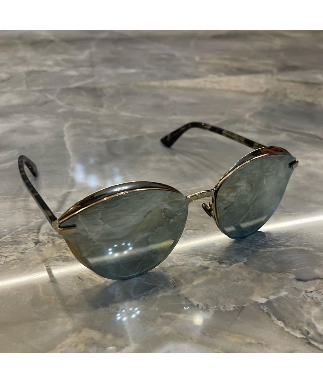 CHRISTIAN DIOR PRE-OWNED Серебряные солнцезащитные очки, фото 4