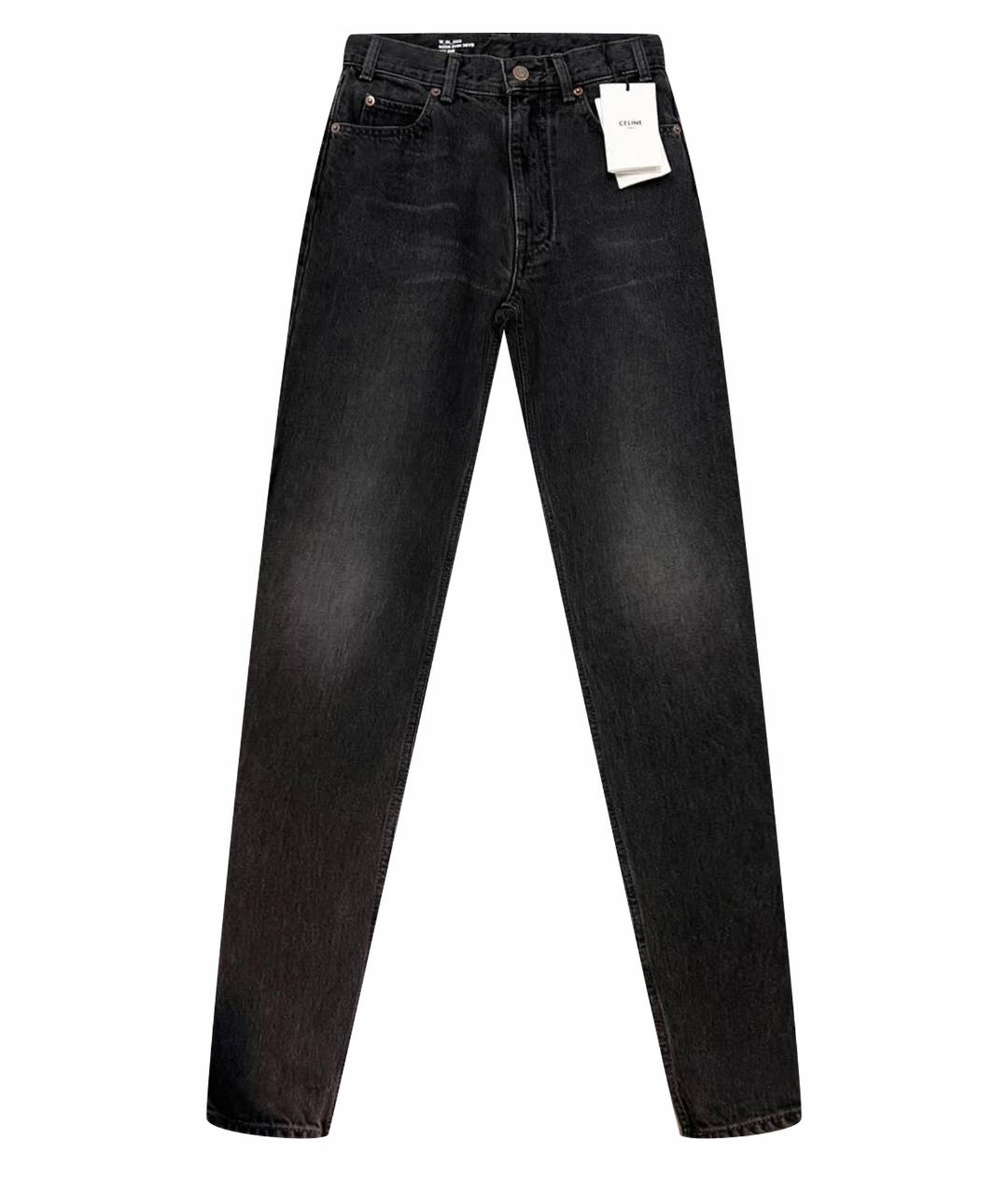 CELINE PRE-OWNED Черные прямые джинсы, фото 1