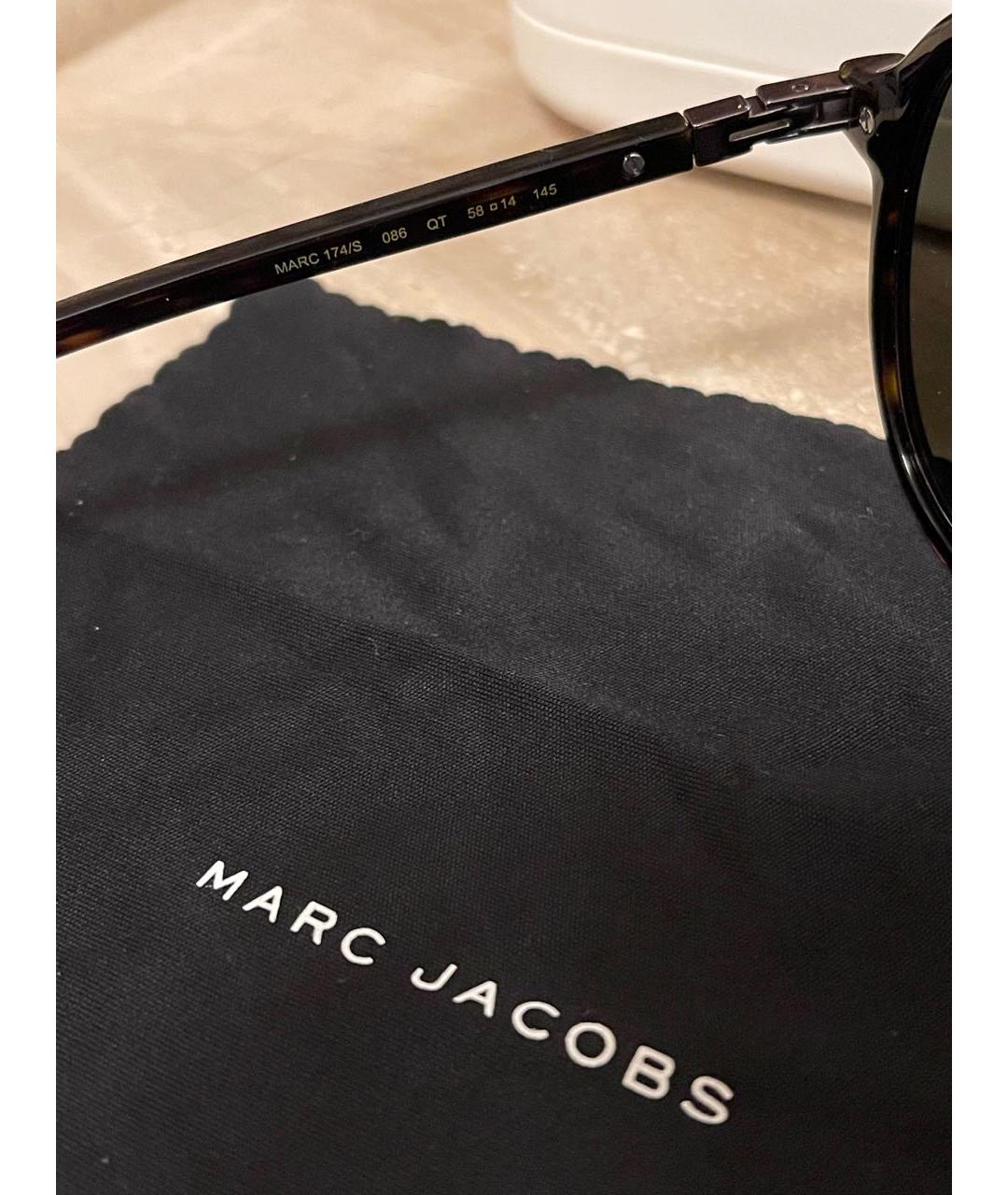 MARC JACOBS Черные пластиковые солнцезащитные очки, фото 4