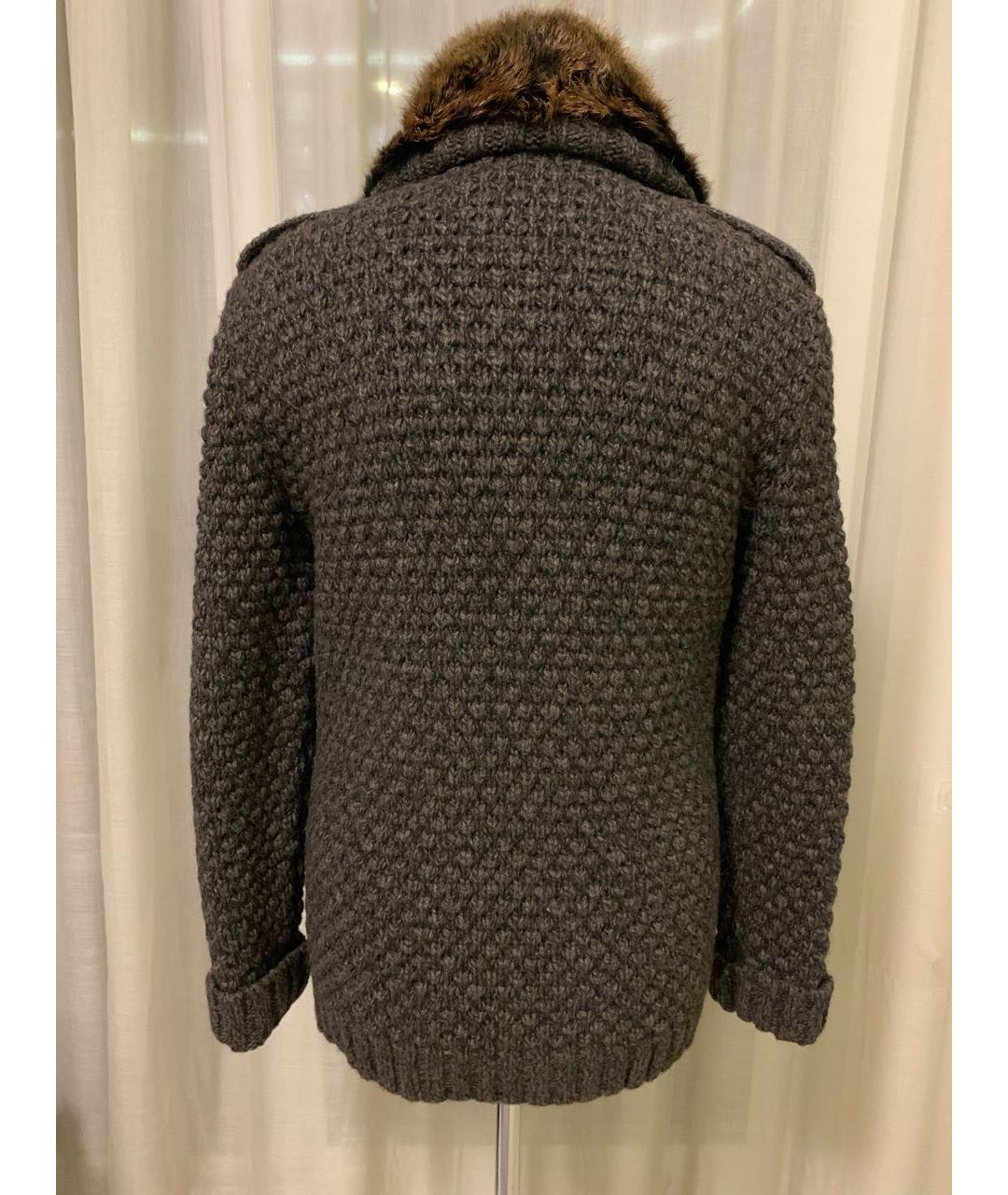 CORNELIANI Коричневая меховая куртка, фото 2