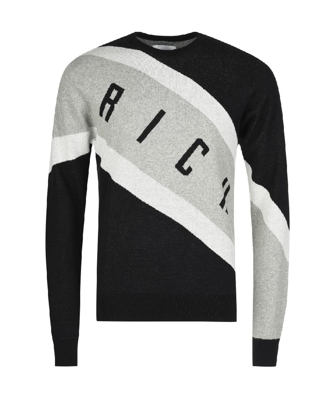 JOHN RICHMOND Серый хлопковый джемпер / свитер, фото 8