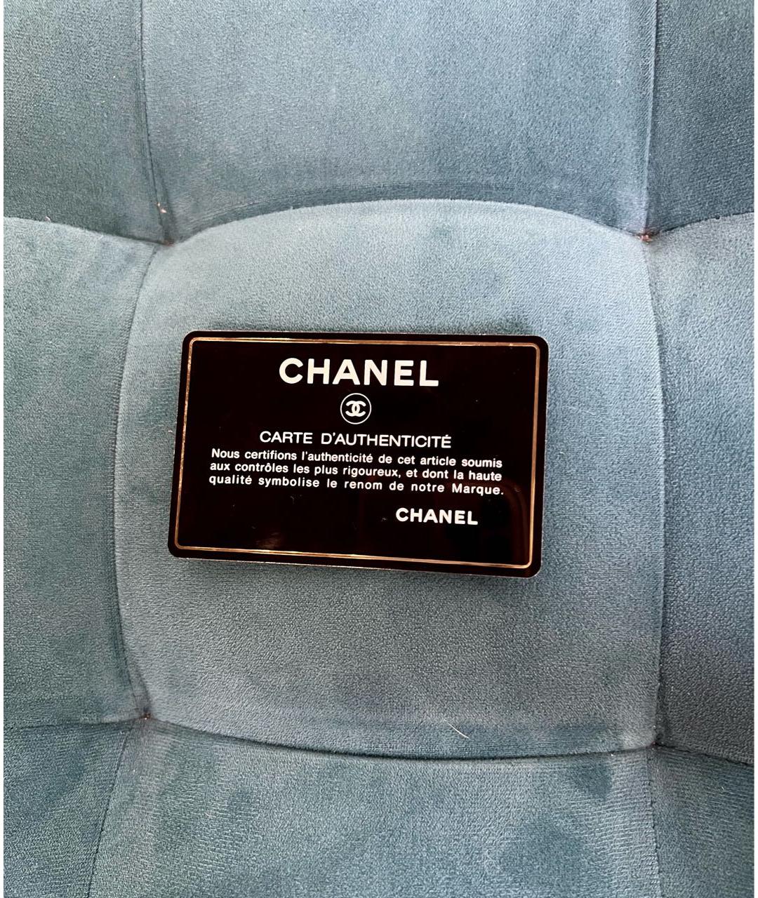 CHANEL Черная кожаная сумка через плечо, фото 6