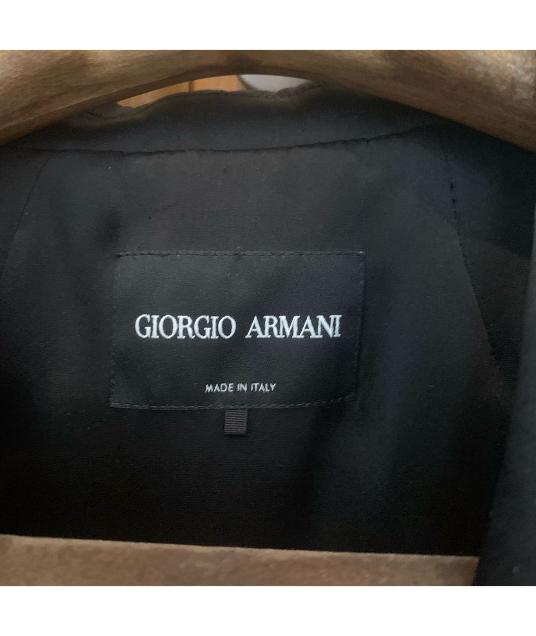 GIORGIO ARMANI Черный костюм с брюками, фото 3