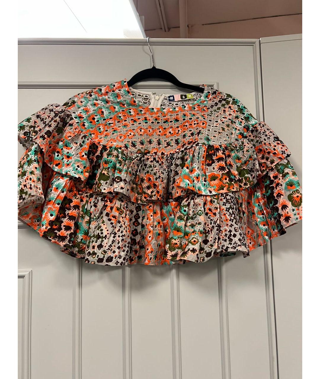 MSGM Мульти хлопковая блузы, фото 2