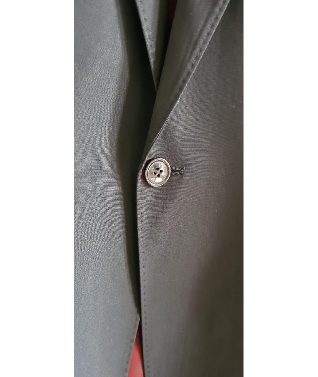 KENZO Черный шерстяной пиджак, фото 4