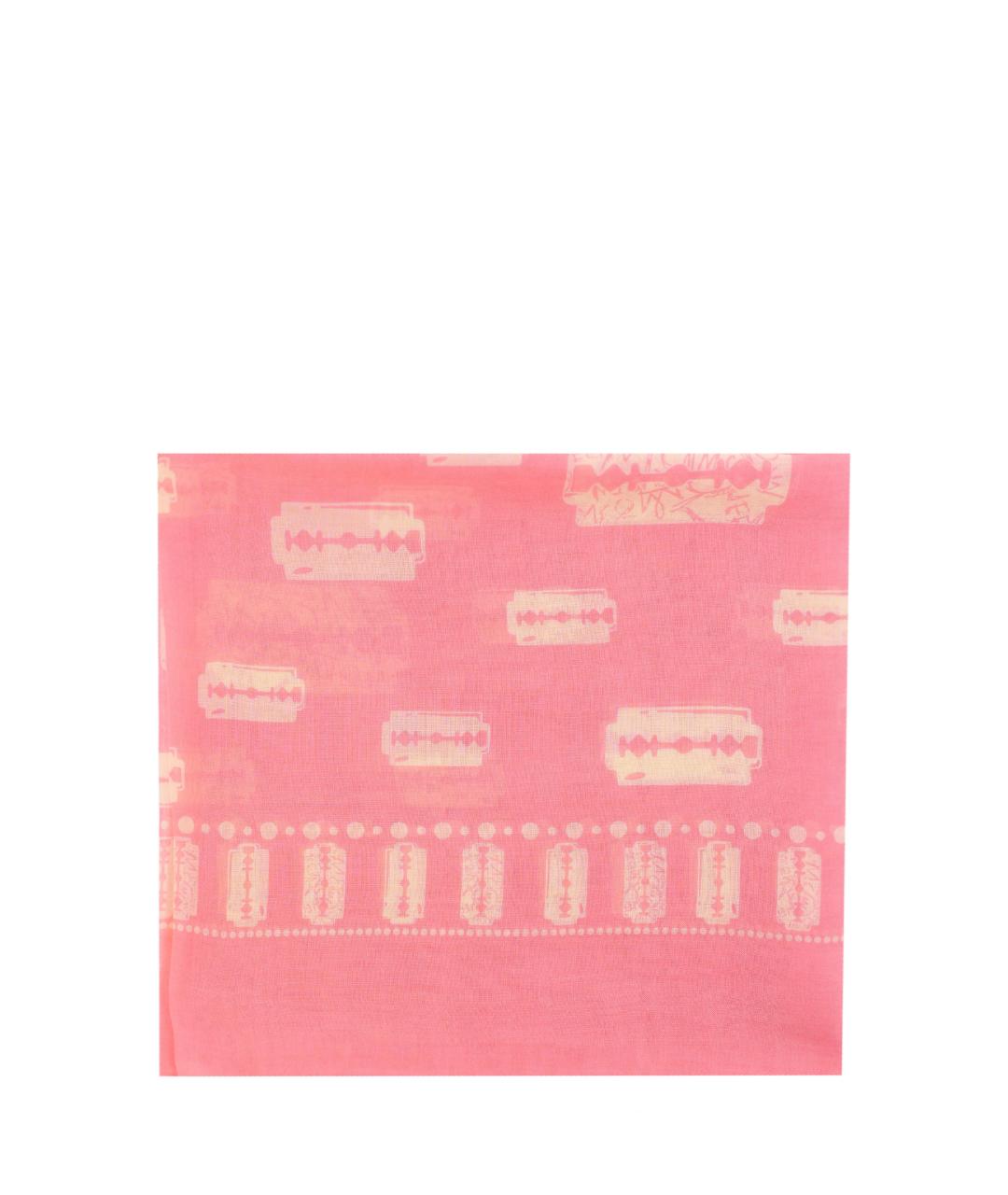 ALEXANDER MCQUEEN Розовый платок, фото 1