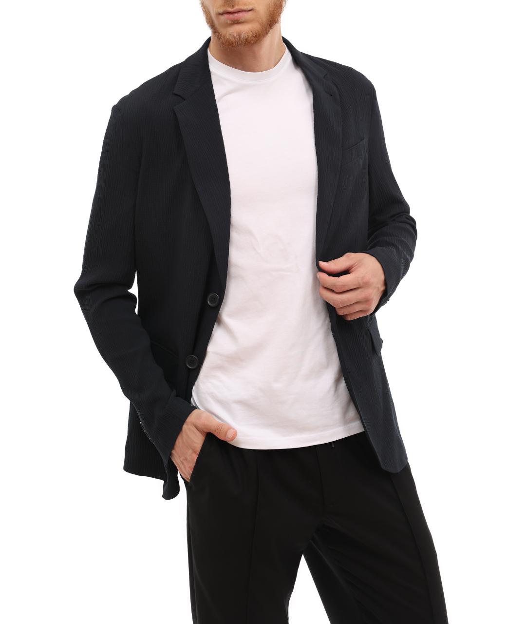 ARMANI EXCHANGE Темно-синий пиджак, фото 6