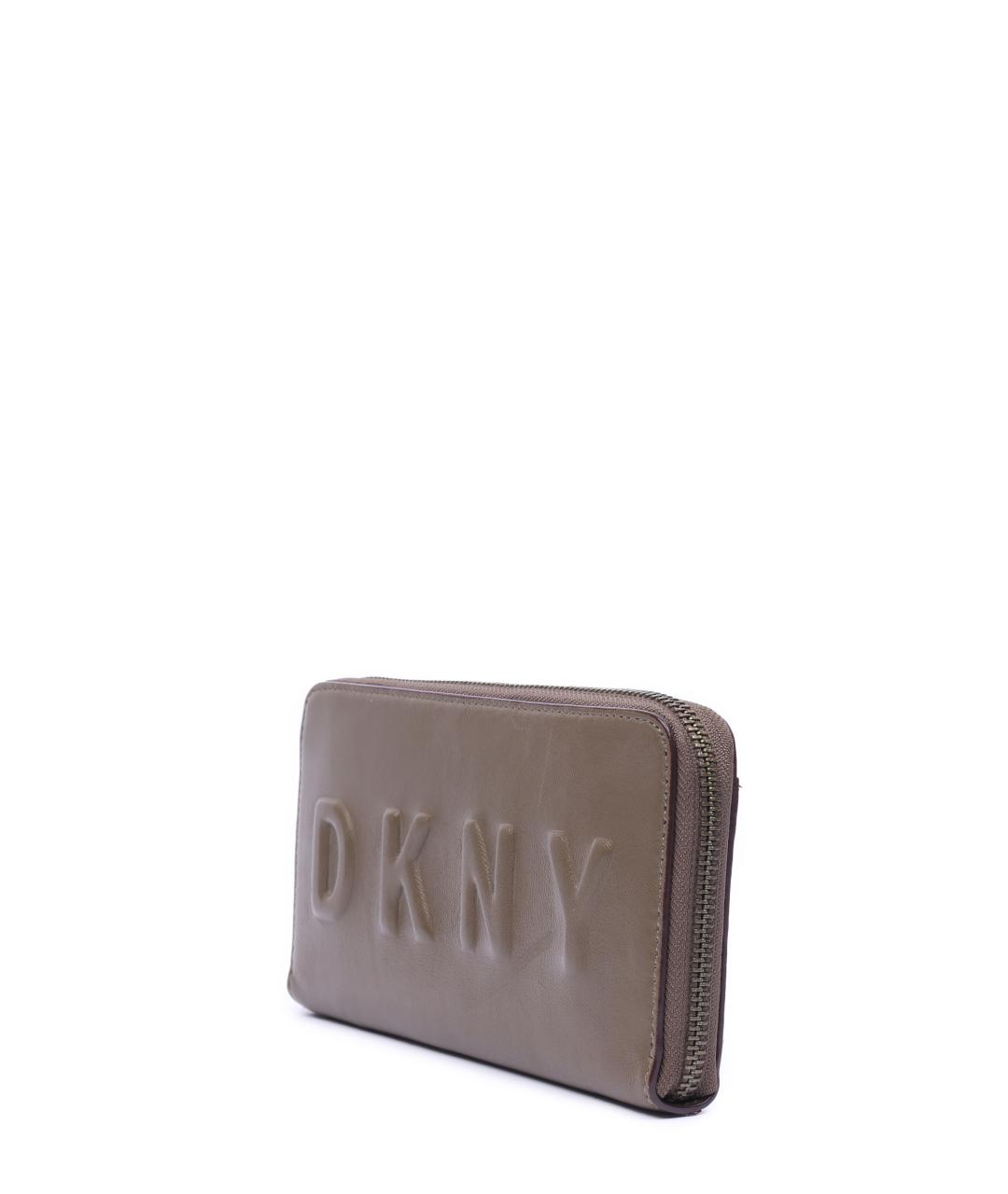 DKNY Хаки кошелек, фото 2