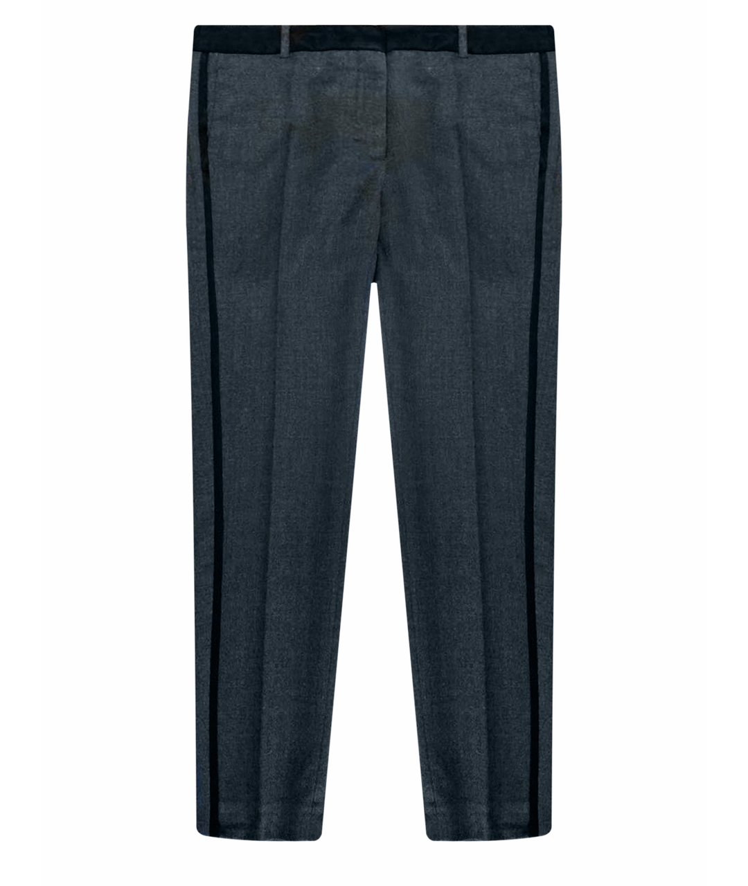 SANDRO Бежевые шерстяные прямые брюки, фото 1