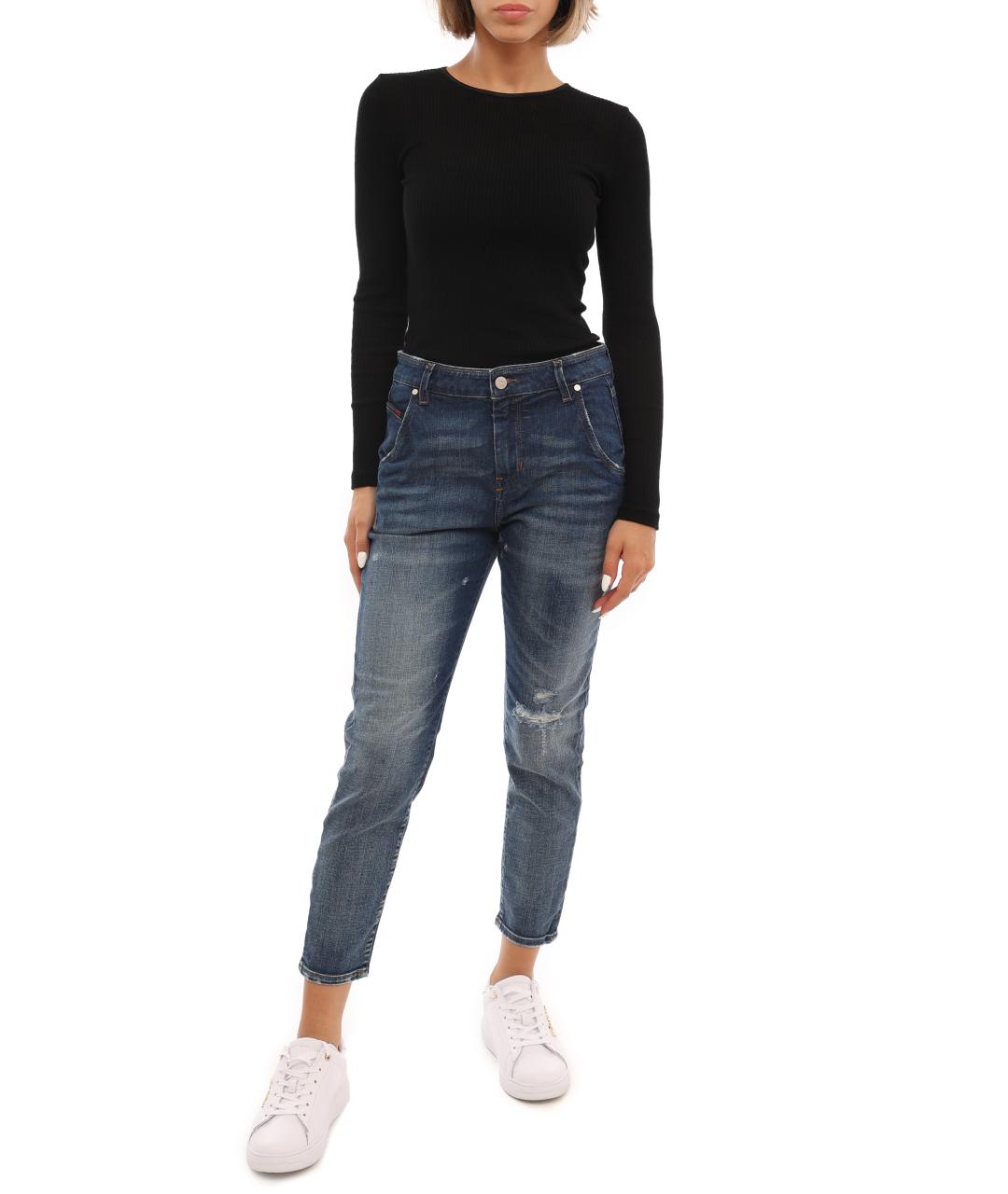 DIESEL Синие джинсы слим, фото 3