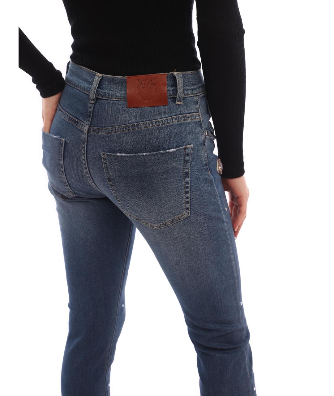 PINKO Синие джинсы слим, фото 4