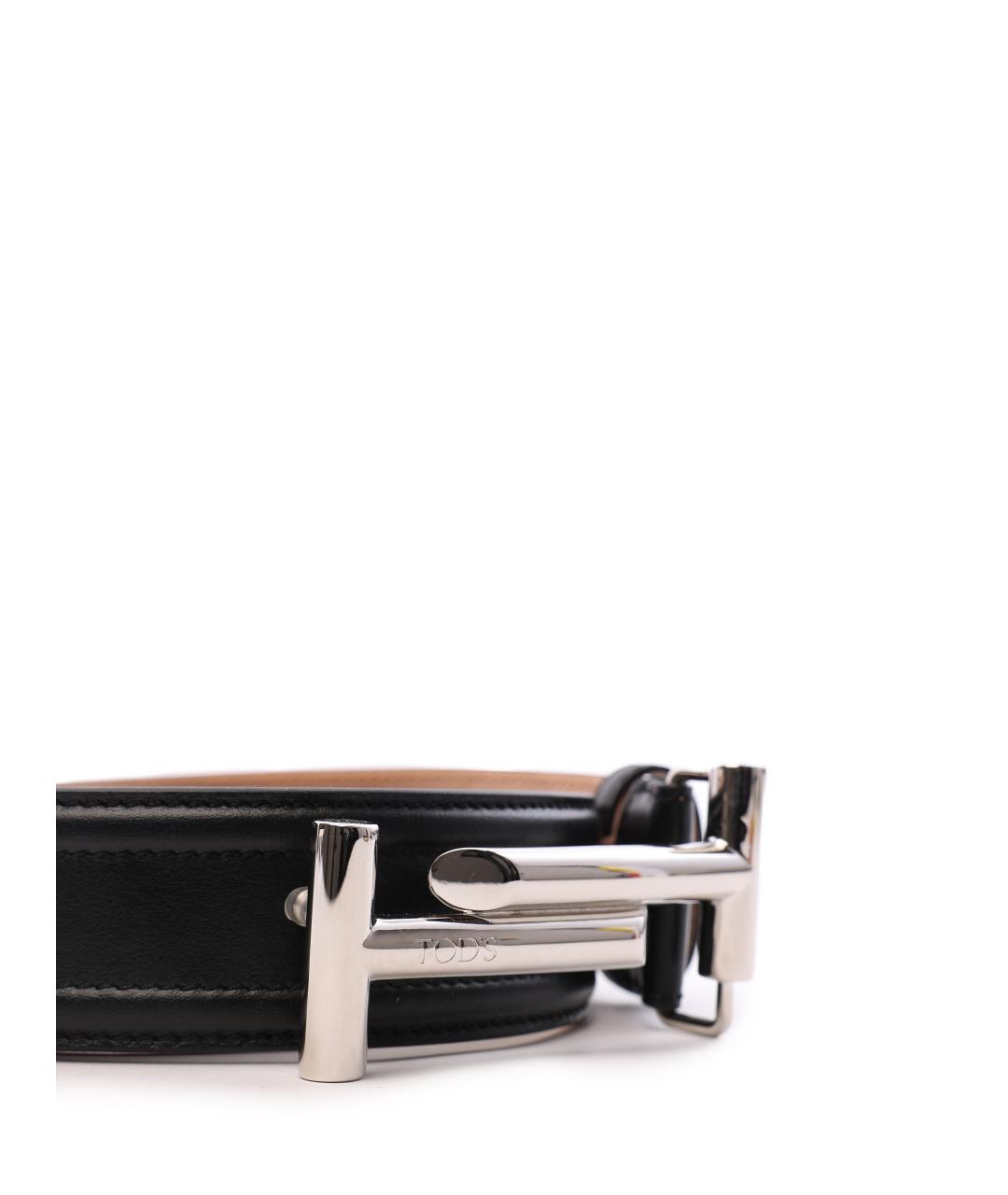 TOD'S Черный ремень, фото 3