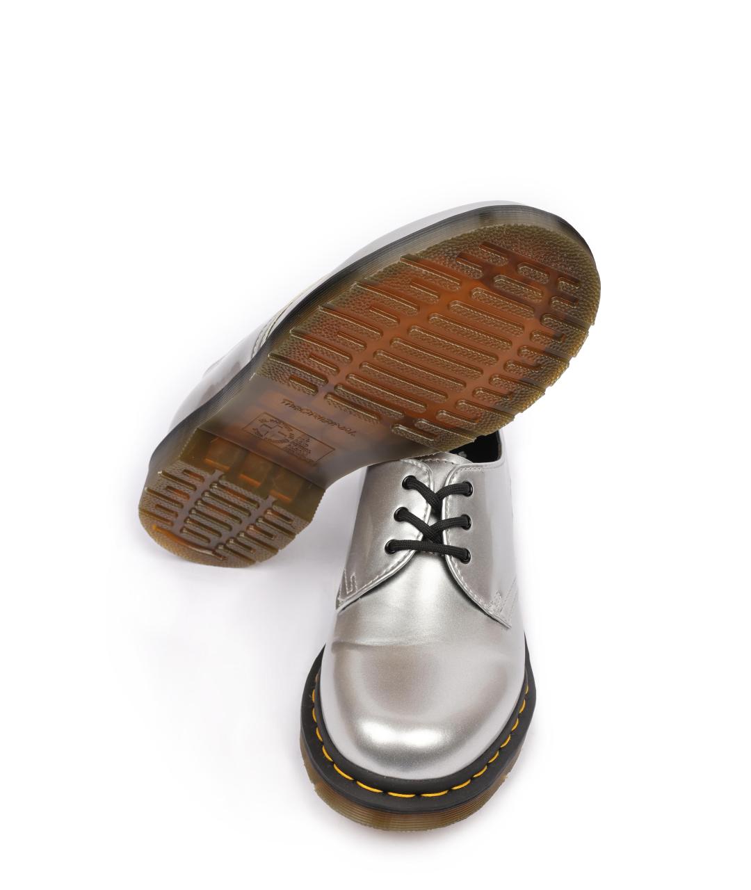 DR. MARTENS Серебряные ботинки, фото 3