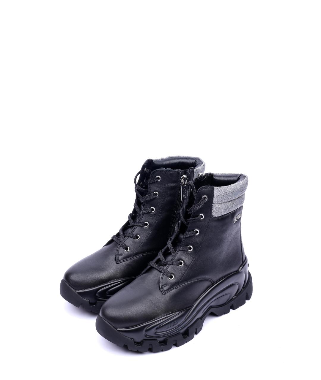 LIU JO Черные ботинки, фото 4